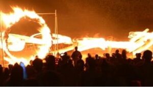 阿智村夏祭りボタン